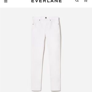 The Curvy Authentic Stretch High-Rise Skinny Jean on White - Size 31